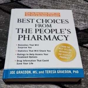 BEST CHOICES FROM THE PEOPLE'S PHARMACY HARDCOVER